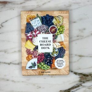 The Cheese Board Deck 50 Cards for Styling Spreads Savory Sweet Meg Quinn Book